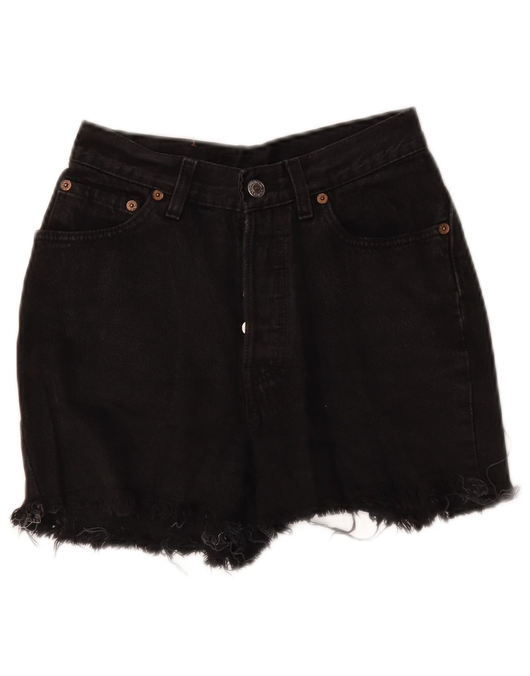 Shorts jeans feminino Levi's W24 XS preto