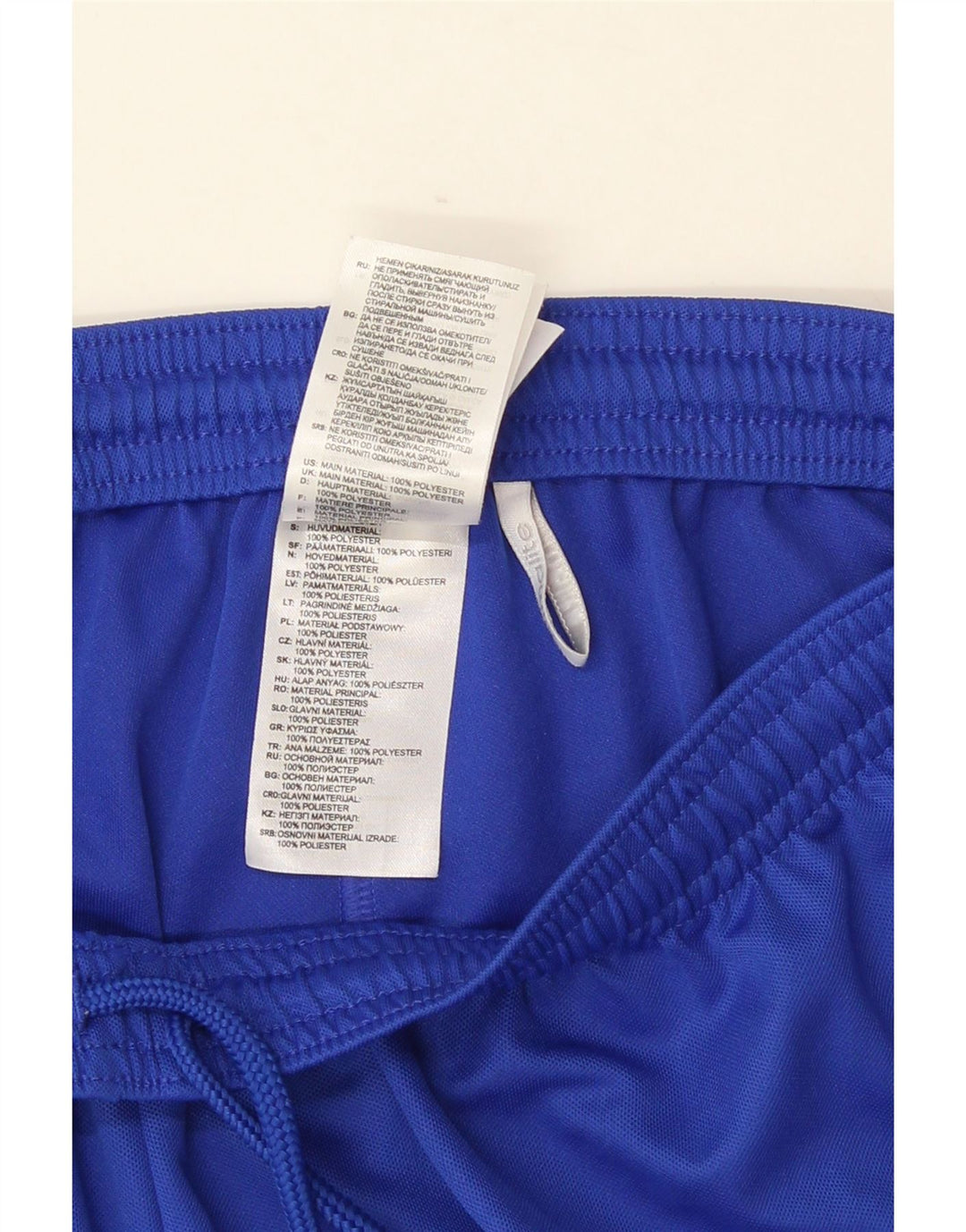 Adidas Masculino Climalite Sport Shorts Médio Azul Poliéster