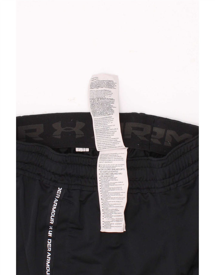 Under Armour Boys Graphic Sport Shorts 7-8 anos pequeno poliéster preto