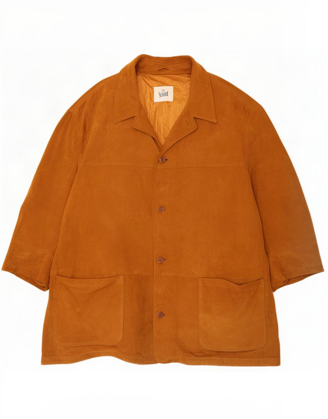 Jaqueta masculina de camurça Scout UK 44 2XL bege