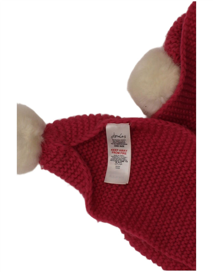 JOULES Lenço retangular de malha para meninas tamanho único rosa acrílico clássico