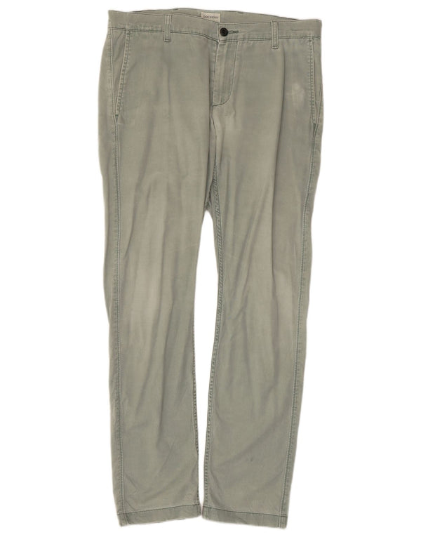 Calça jeans masculina Dockers skinny cônica W32 L32 algodão verde