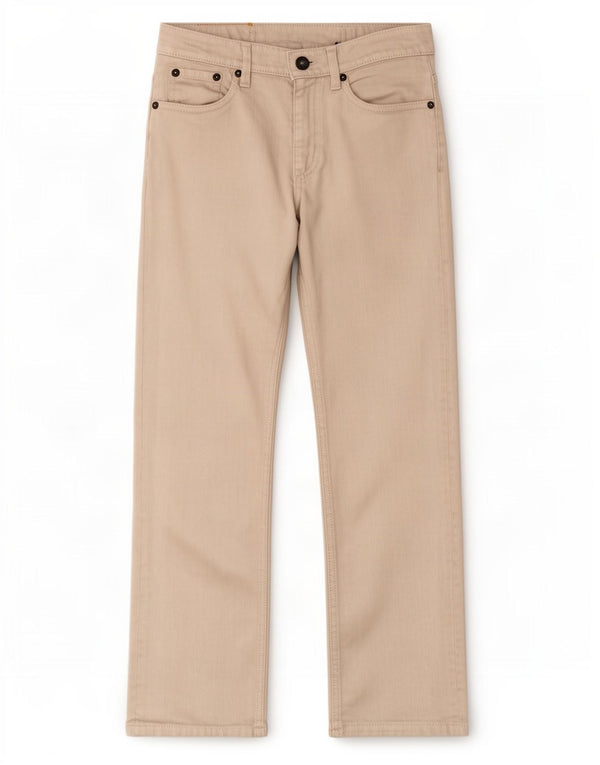 Calça Levi's Boys Loose Fit Casual 7-8 Anos W24 L24 Algodão Branco