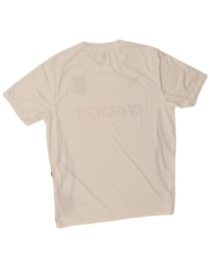 Camiseta masculina Puma Deutshland Graphic grande poliéster branco