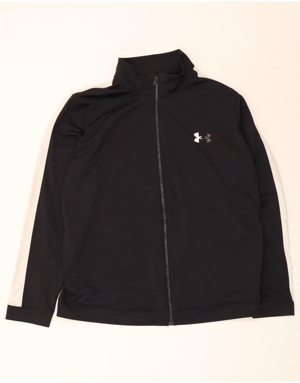 Under Armour Mens Treino Top Jacket XL Preto Colourblock Poliéster