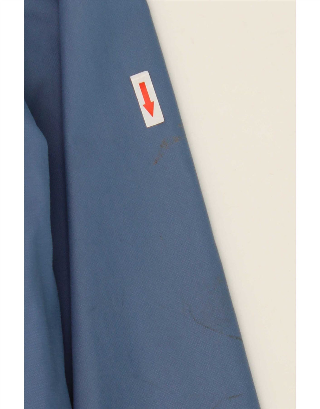 Jaqueta de chuva feminina com capuz Berghaus UK 12 nylon azul médio