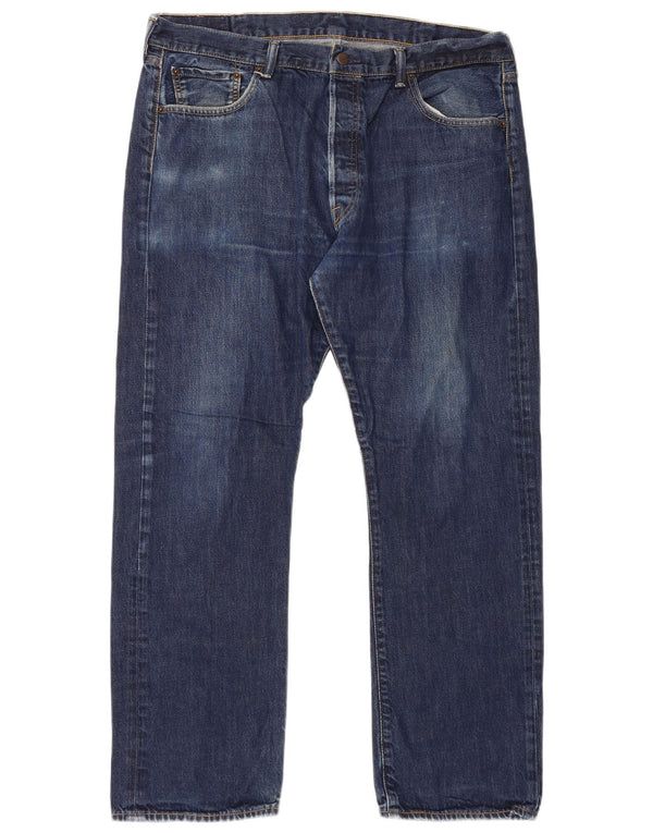 Jeans Levi's 501 Straight Masculino W40 L32 Azul Marinho