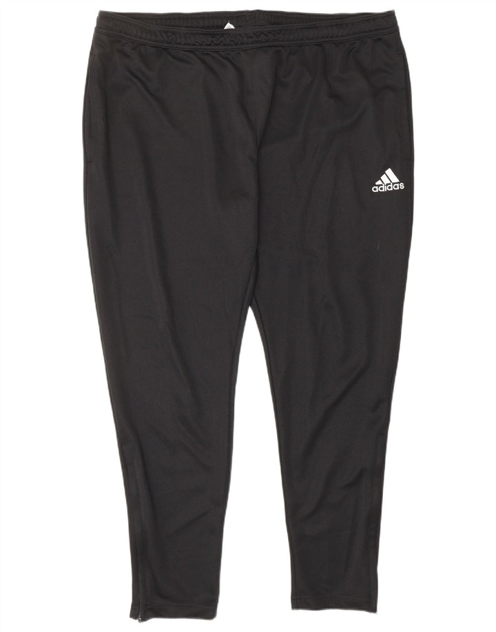 Adidas Mens Aeroready Calças de treino 2XL poliéster preto