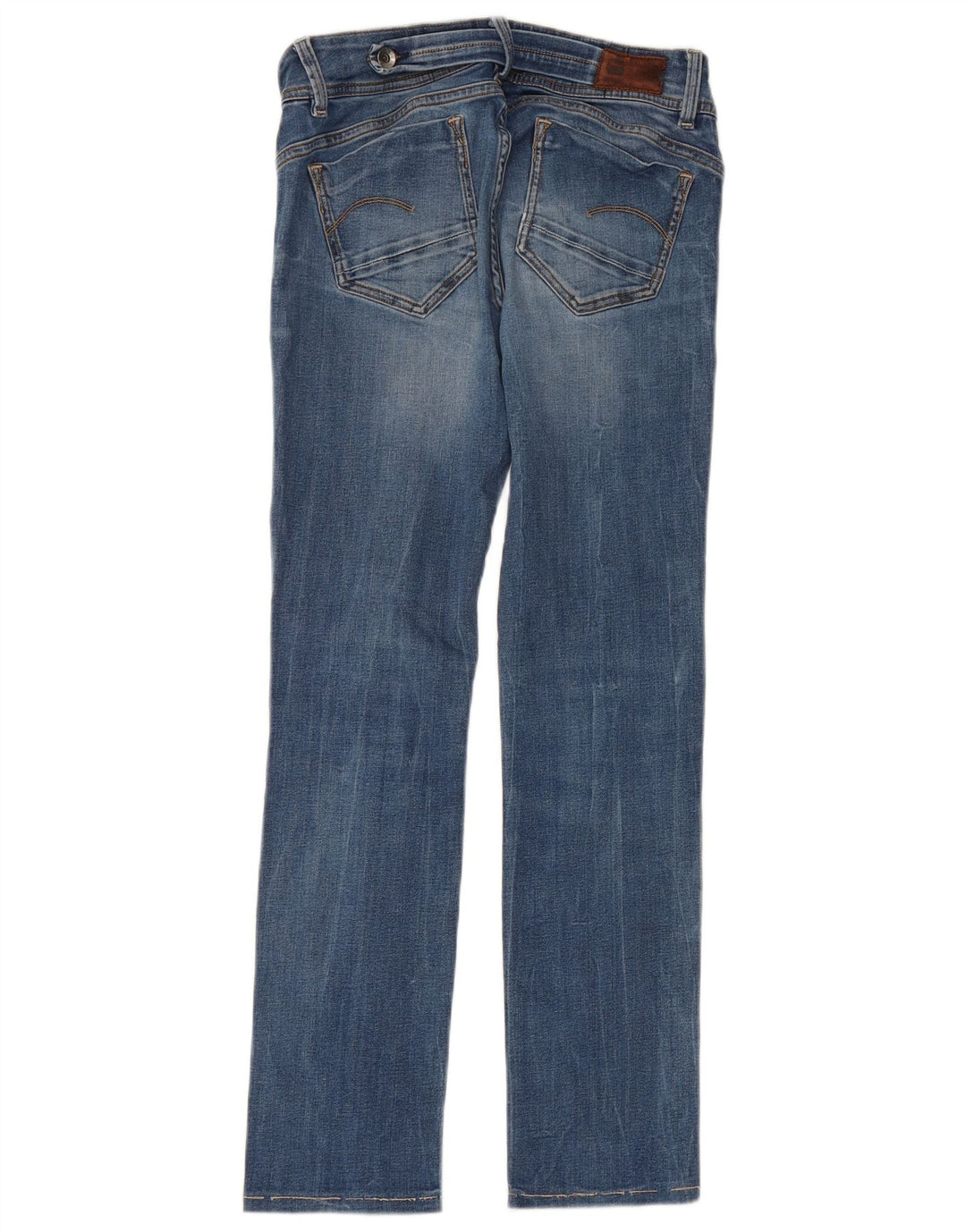 Jeans slim feminino G-STAR W29 L29 algodão azul