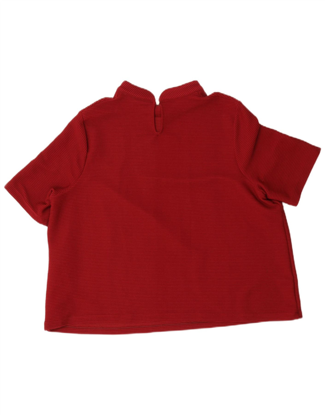Blusa feminina Marks & Spencer Top Reino Unido 14 Vermelho médio