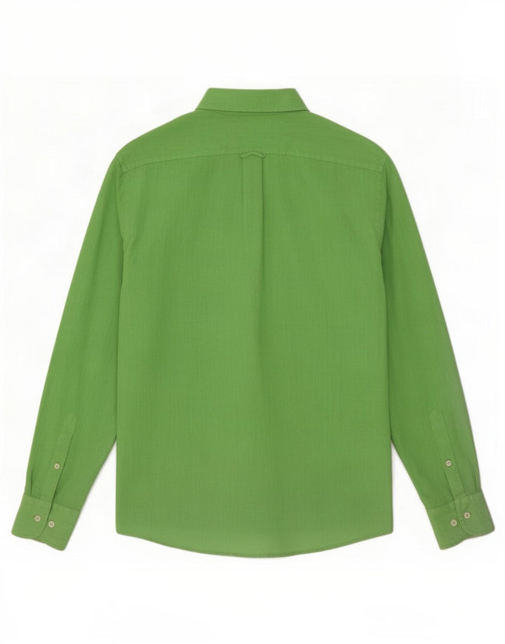 Camisa masculina Fred Perry grande linho verde