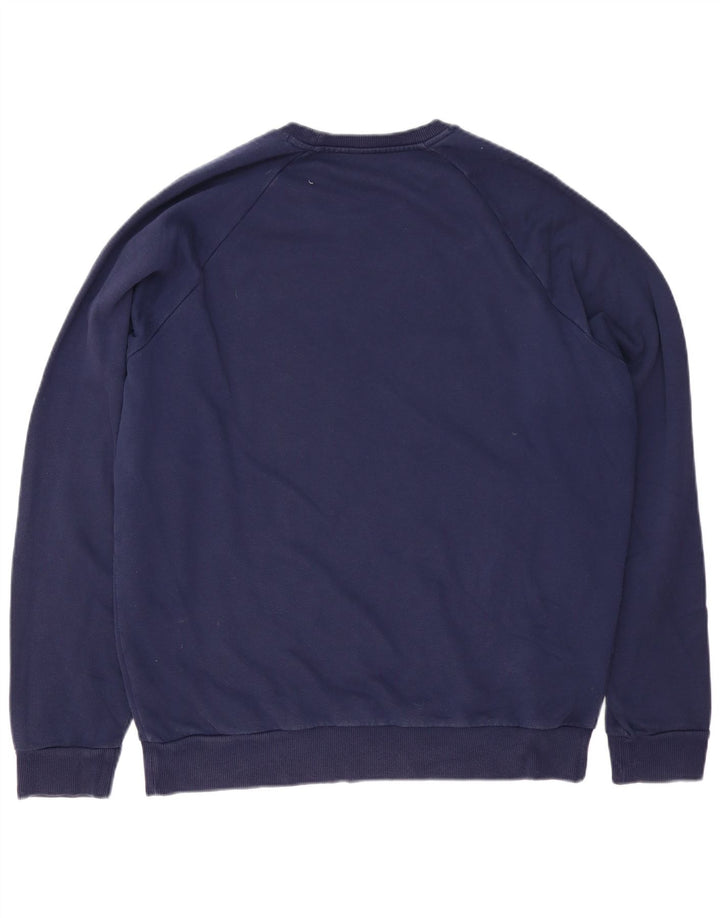 Under Armour moletom masculino jumper grande algodão azul marinho