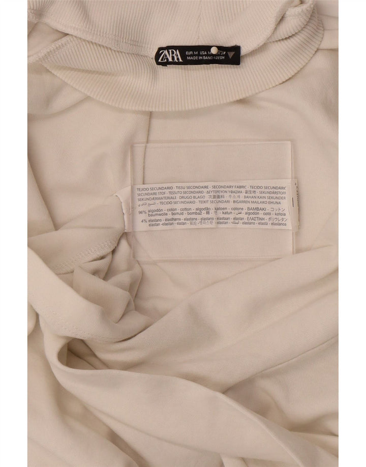Suéter feminino cropped oversized UK 14 médio