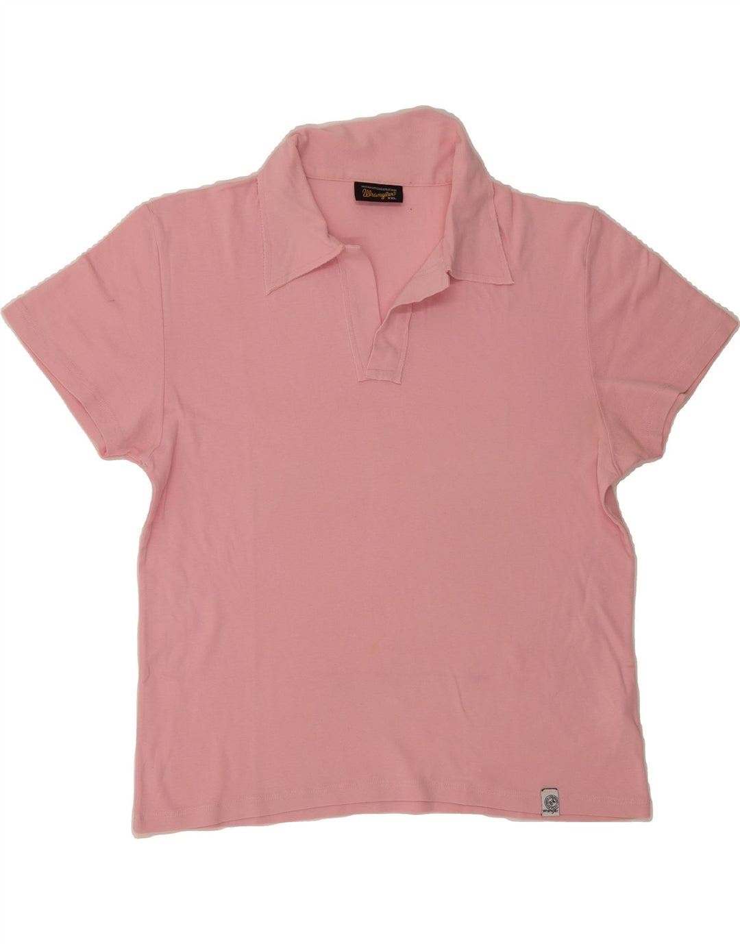 WRANGLER Womens Polo Shirt UK 20 2XL Pink Cotton Vintage Wrangler and Second-Hand Wrangler from Messina Hembry 