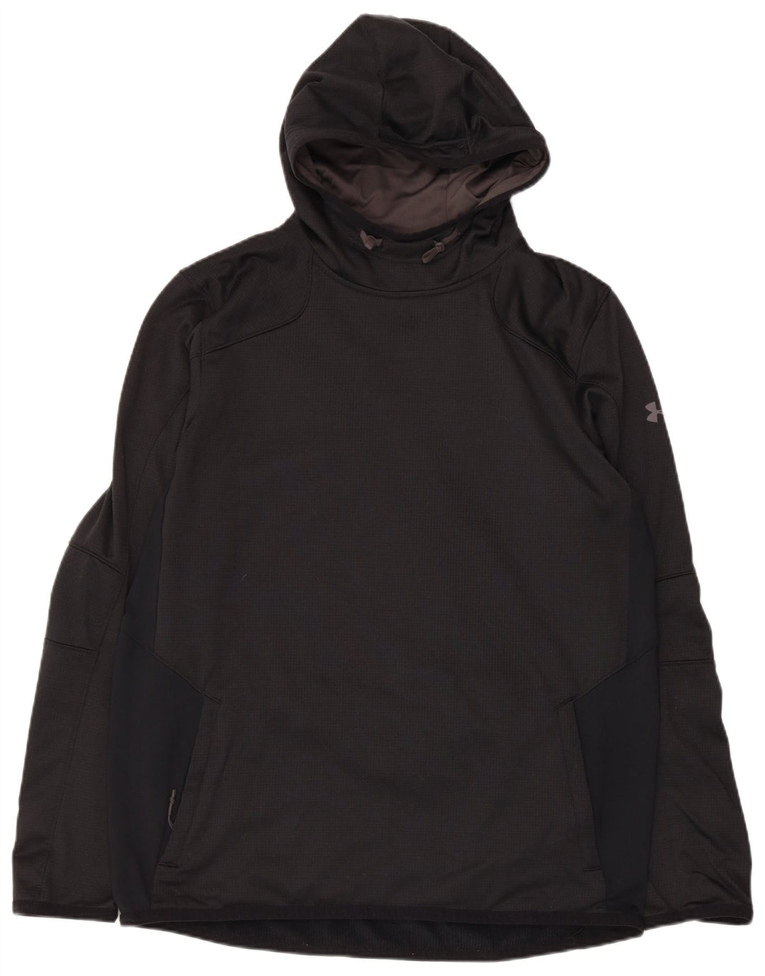 Under Armour Masculino Cold Gear Hoodie Jumper Grande Poliéster Preto