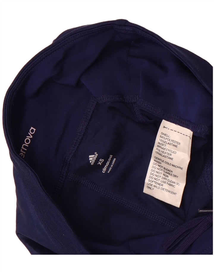 Leggings Adidas Climacool Capri UK 4 XS Azul Marinho Poliéster