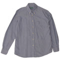 Camisa Benetton Mulher UK 18 XL Azul Algodão