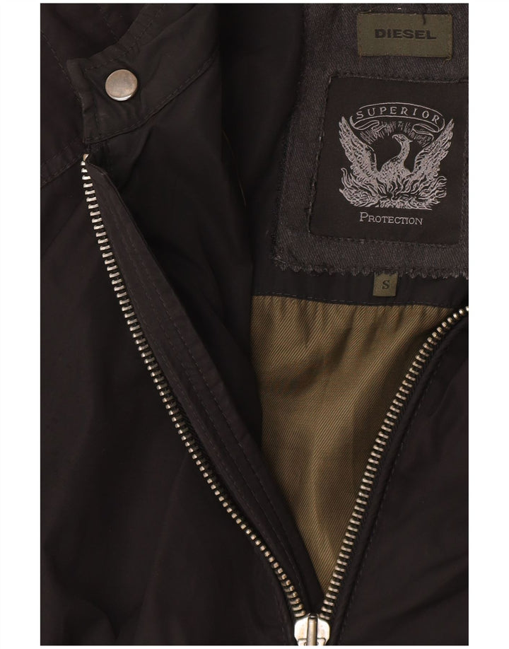 Jaqueta bomber masculina DIESEL UK 36 pequena preta