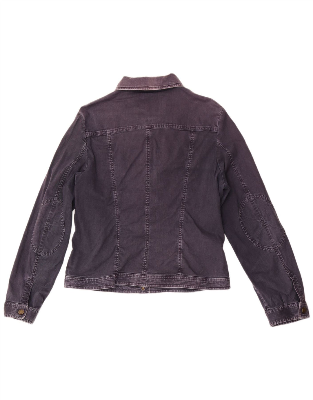Jaqueta jeans feminina Bluestars Reino Unido 16 grande algodão azul marinho