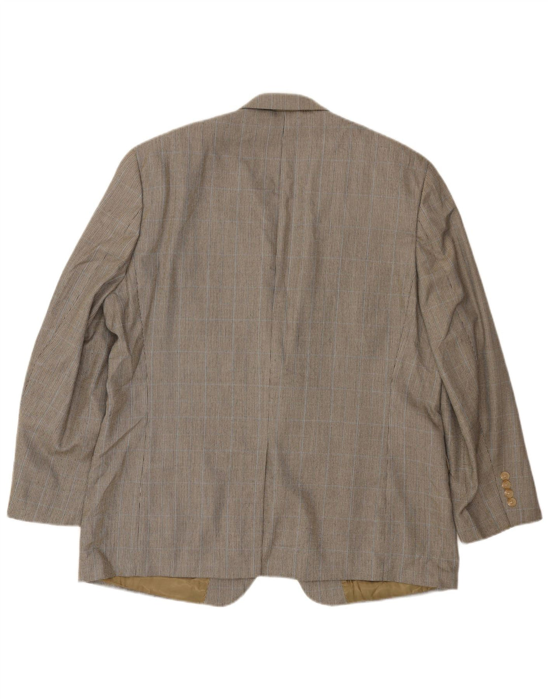 Jaqueta Blazer Masculina Ralph Lauren com 2 Botões Reino Unido 46 2XL Cinza Poliéster