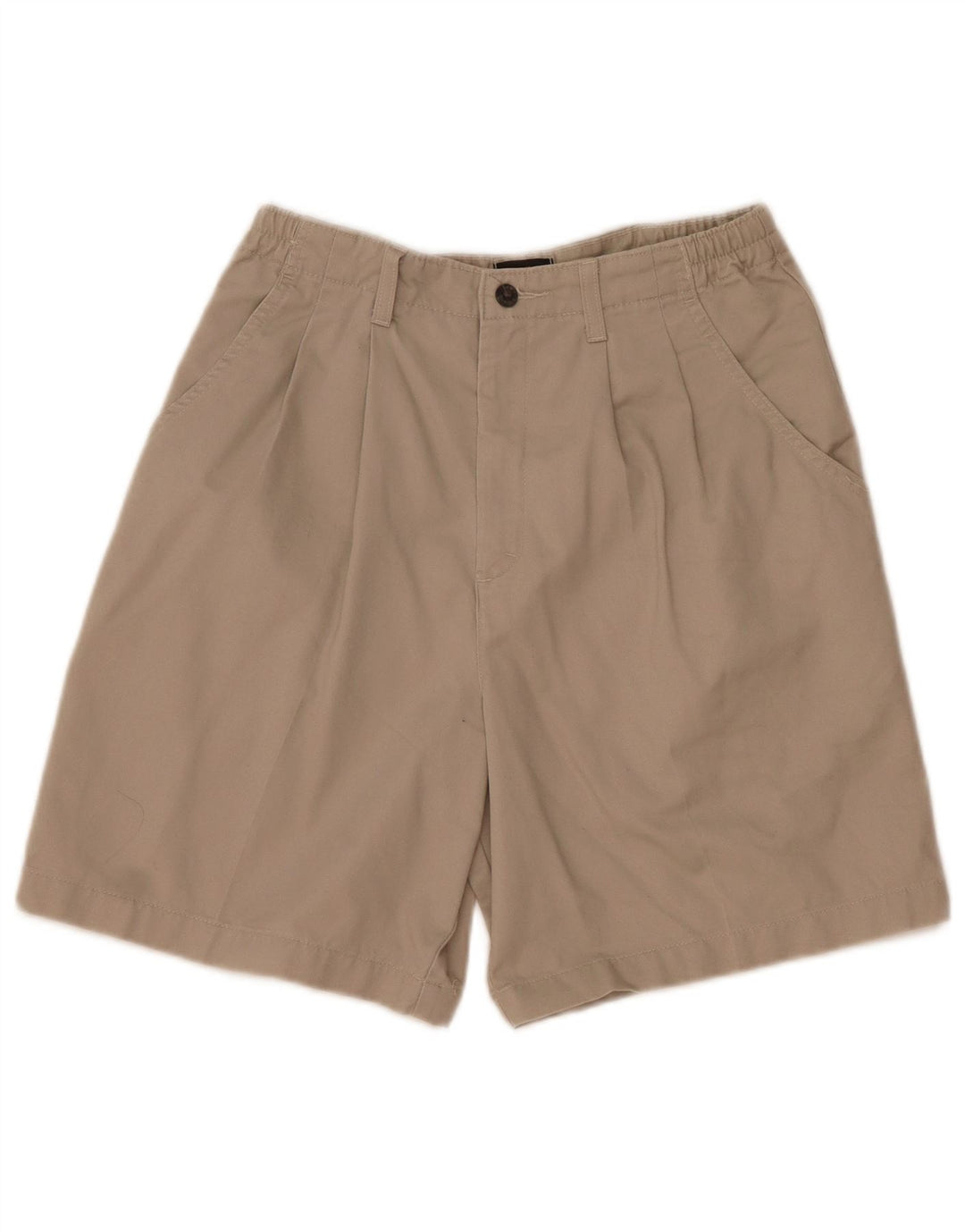 Shorts casuais femininos Lee US10 W28 algodão bege