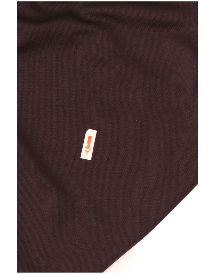 Shorts esportivos duplos masculinos Champion poliéster colorblock preto médio