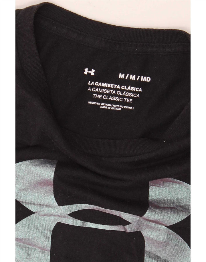 Camiseta gráfica feminina Under Armour UK 12 médio preto