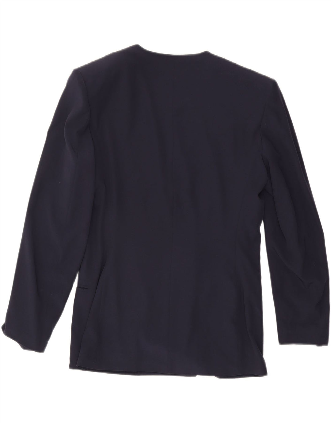 Jaqueta blazer feminina VINTAGE com peito duplo IT 44 azul marinho médio