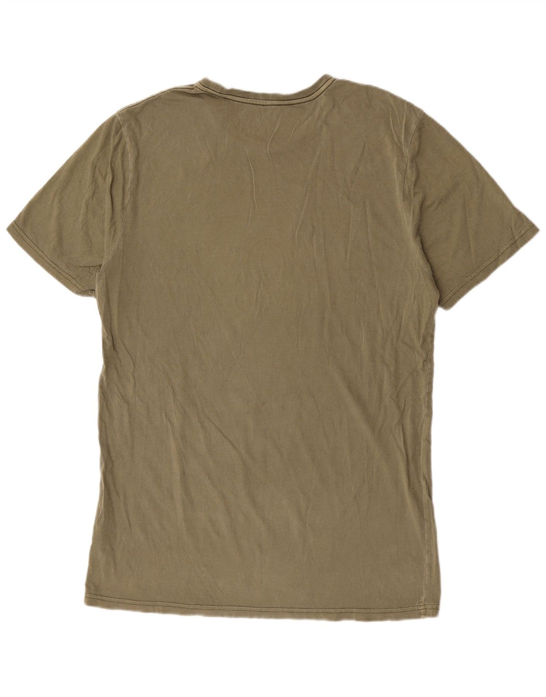 Camiseta masculina Volcom grande algodão cáqui