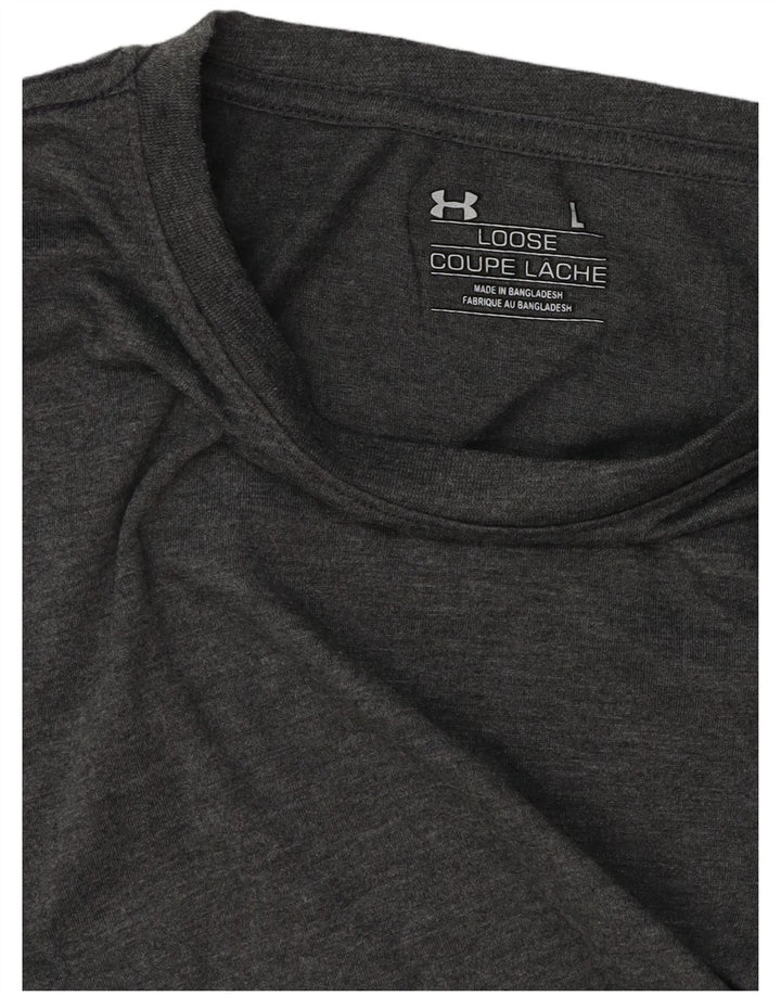 Camiseta feminina Under Armour UK 14 grande cinza