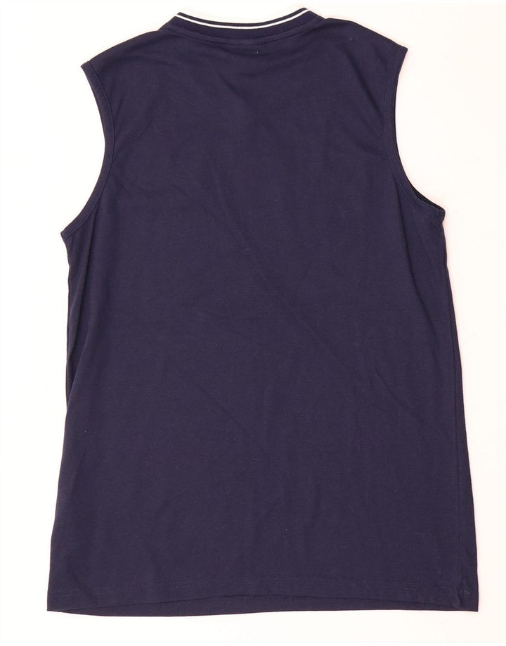 Colete masculino Umbro Top médio azul marinho poliéster