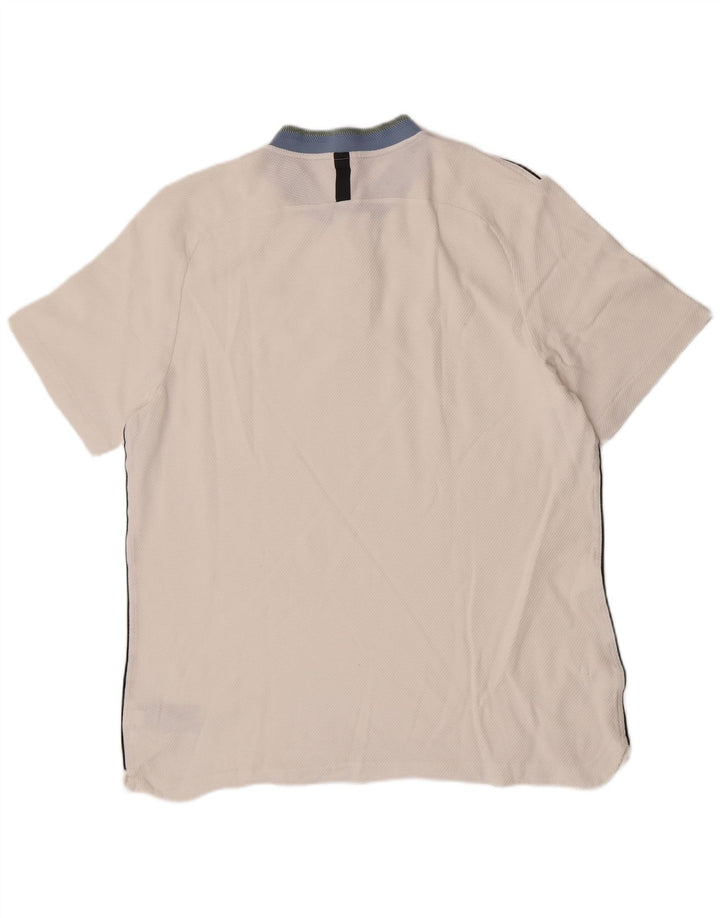 Camisa polo masculina Nike XL algodão branco
