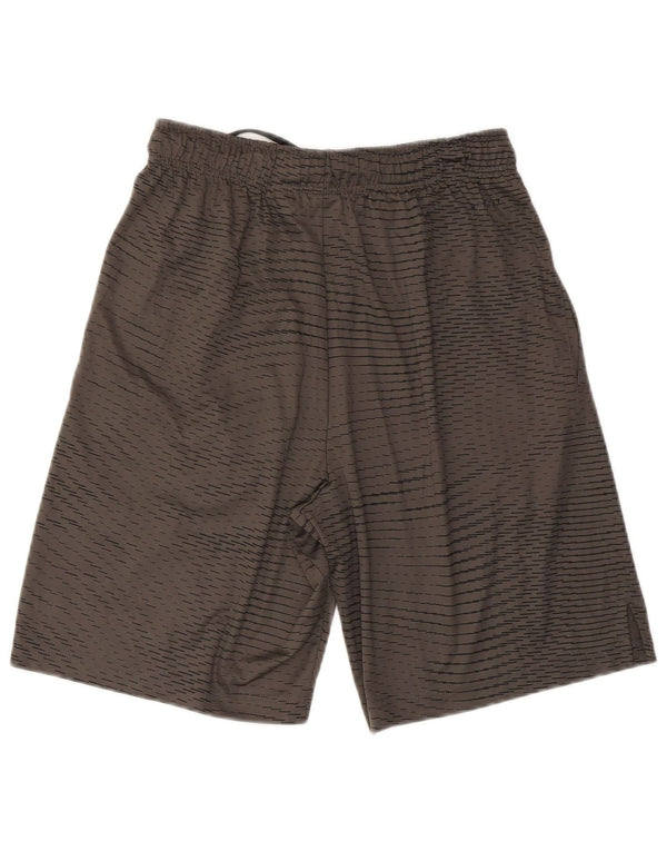 Nike Mens Sport Shorts Medium Grey Geometric Polyester