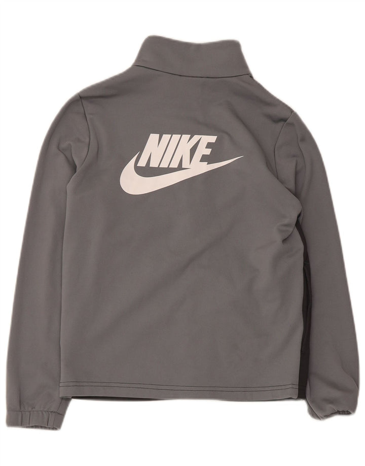 Jaqueta Nike Boys Graphic Tracksuit Top 10-11 Anos Cinza Médio Colourblock