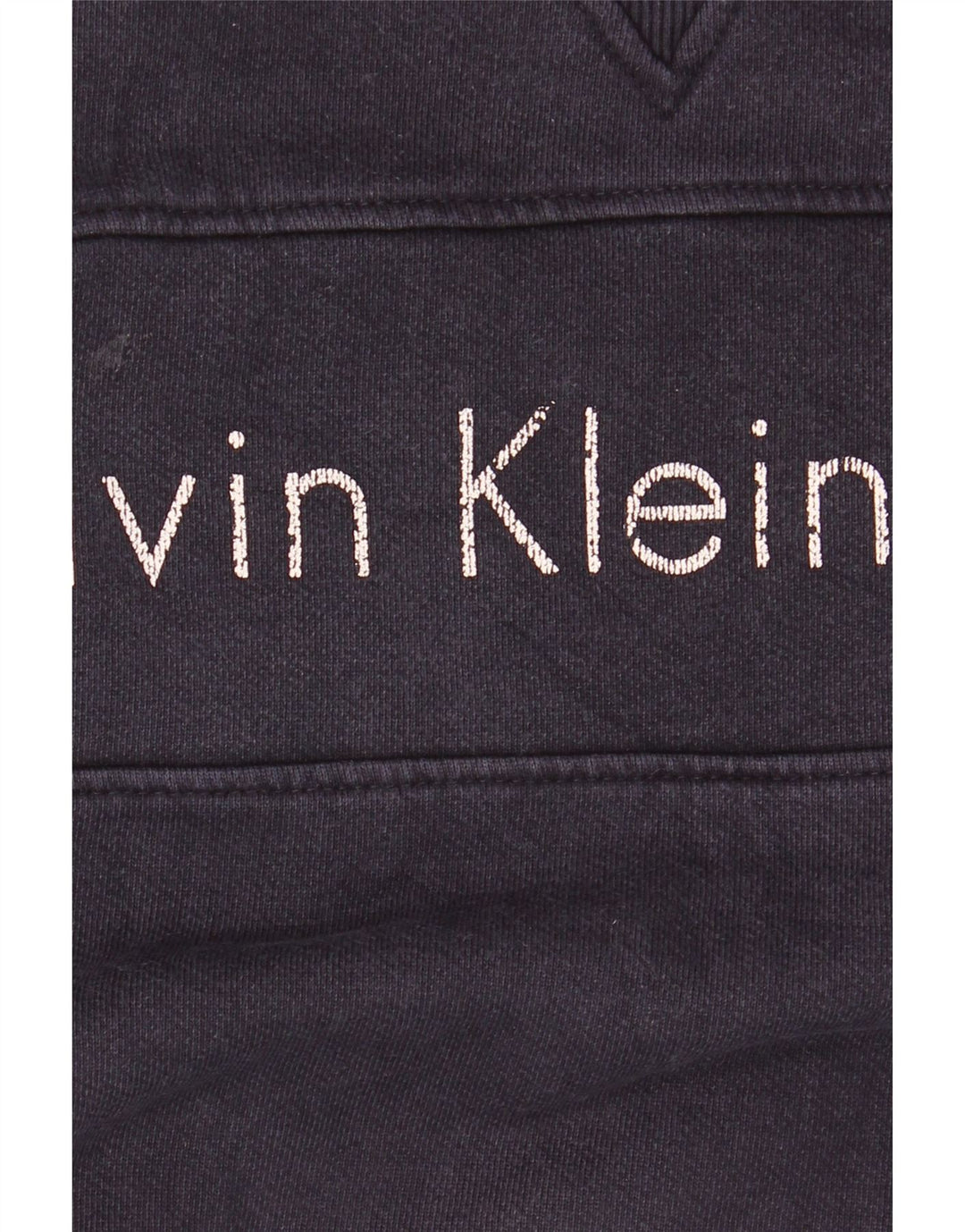 Calvin Klein Jeans moletom gráfico masculino jumper grande azul marinho