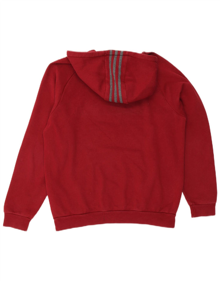 Adidas masculino gráfico moletom com capuz médio algodão marrom