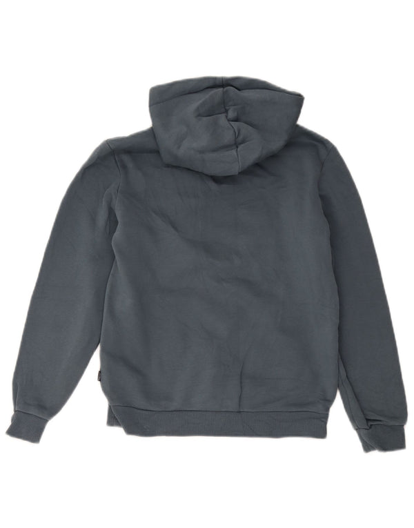 Jumper com capuz gráfico Puma Boys 11-12 anos algodão cinza