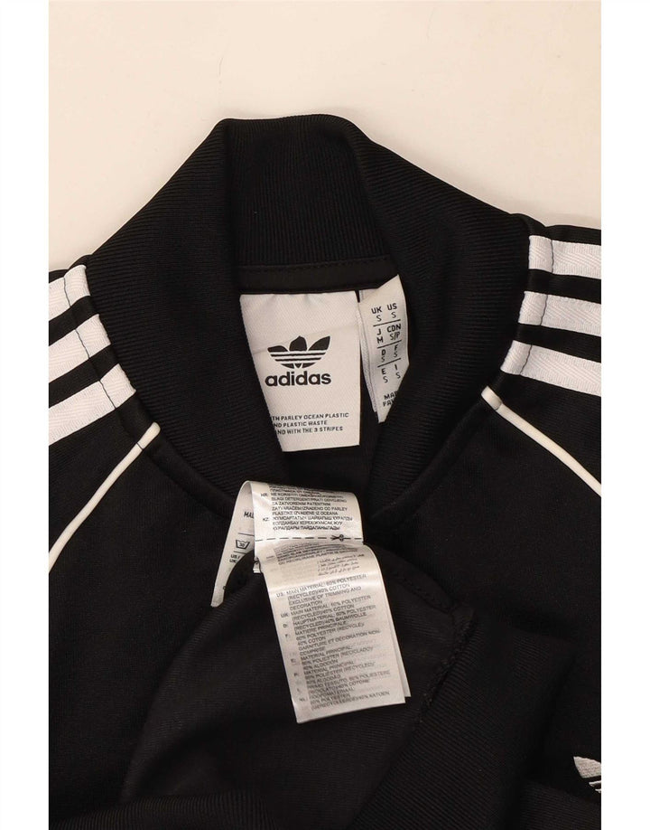 Jaqueta Adidas Mens Treino Top Pequeno Algodão Preto