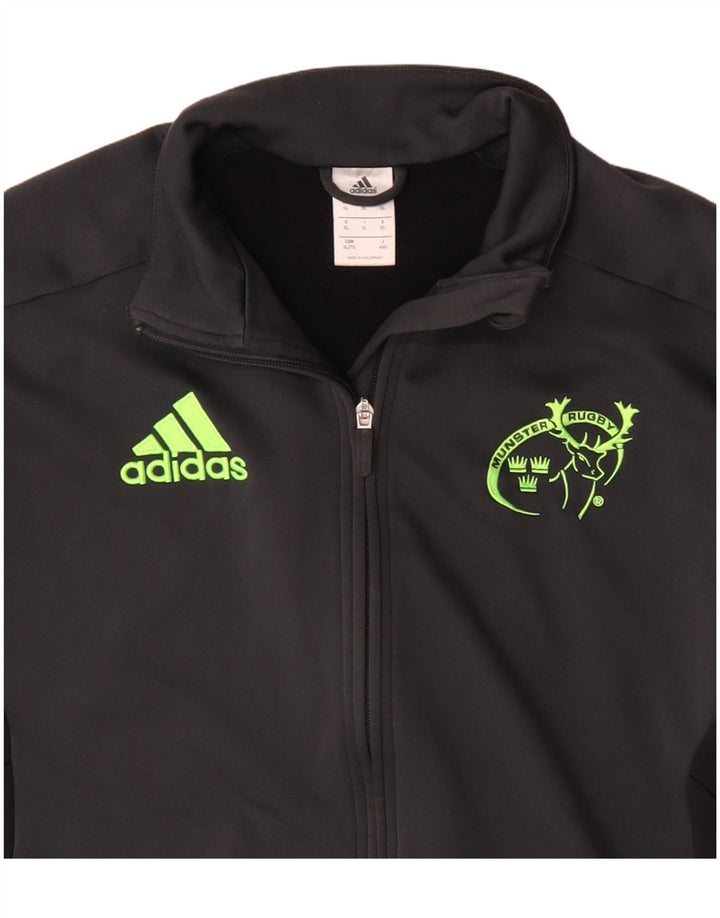 Adidas Mens Munster Rugby Treino Top Jaqueta XL Preto Poliéster