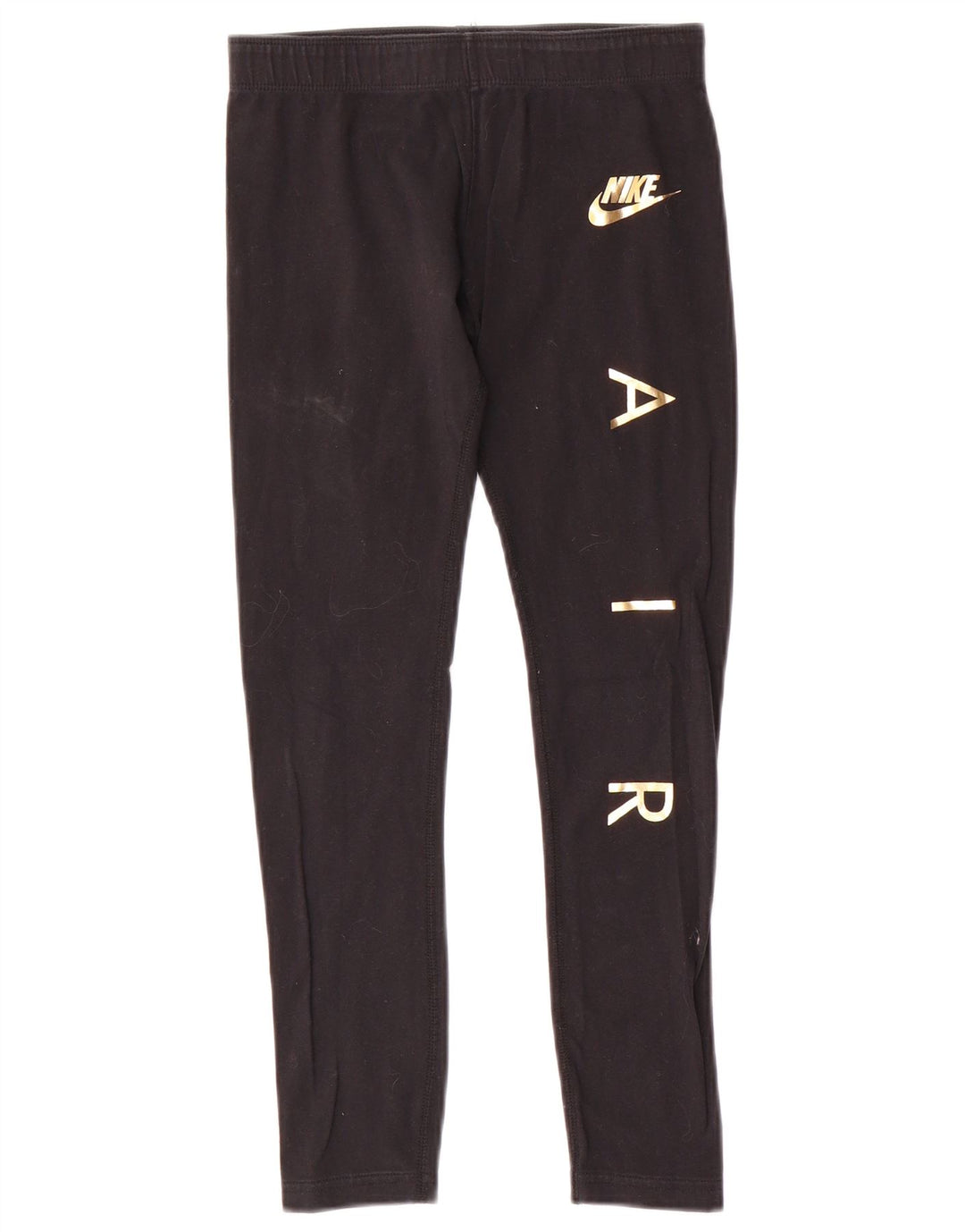 Leggings Nike Girls Graphic 10-11 anos médio preto algodão