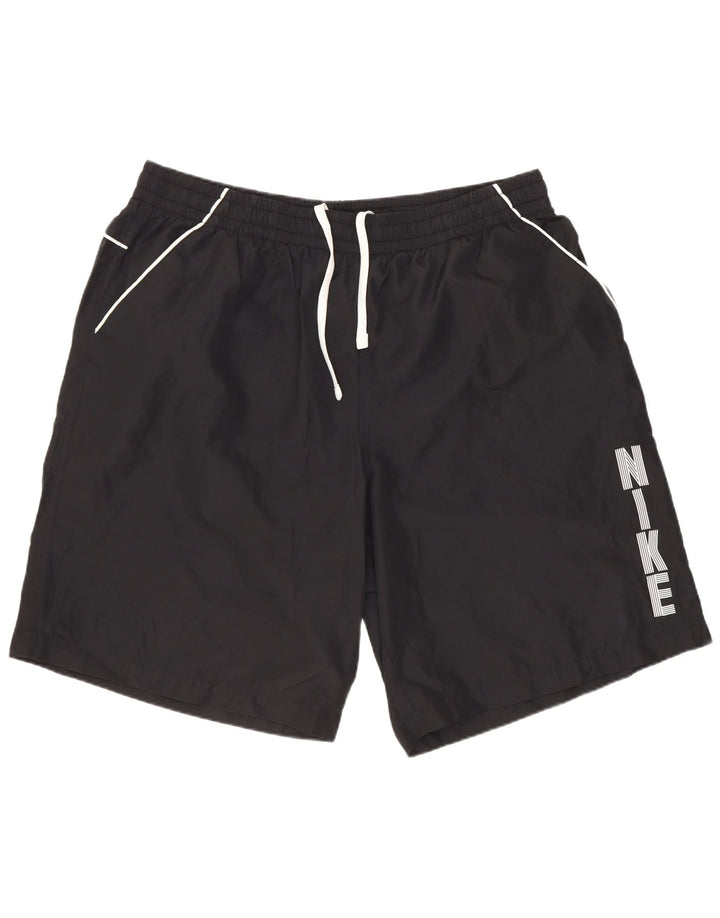 Shorts esportivos gráficos masculinos Nike 2XL poliéster preto