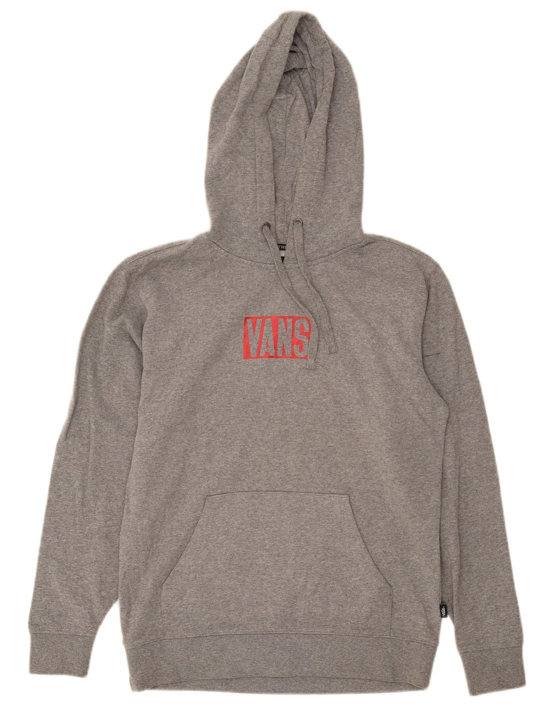 Vans Mens Graphic Hoodie Jumper XS Cinza