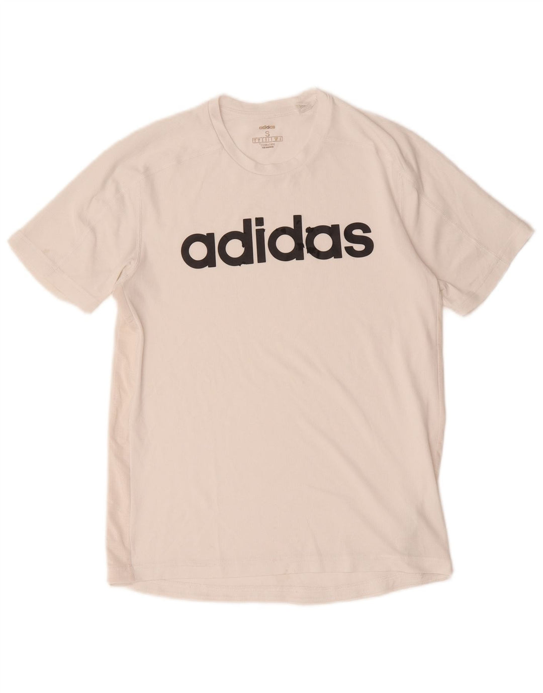 Camiseta Adidas Masculina Climacool Graphic Top Pequeno Poliéster Branco