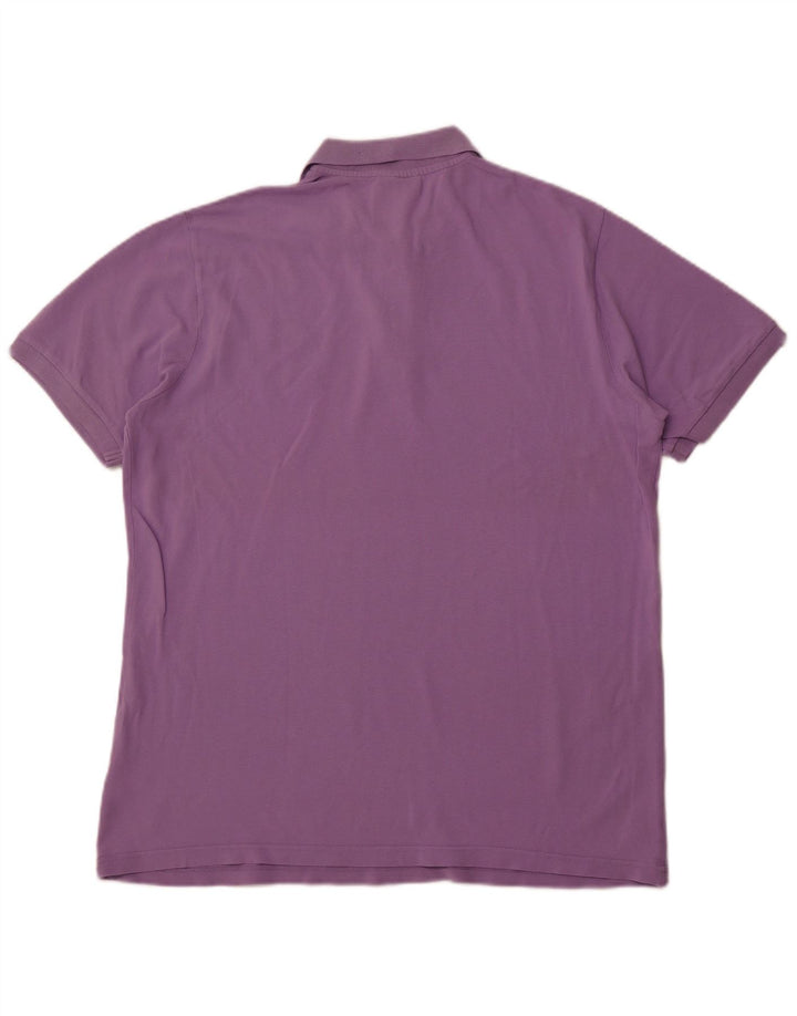 Camisa polo masculina KAPPA XL algodão roxo