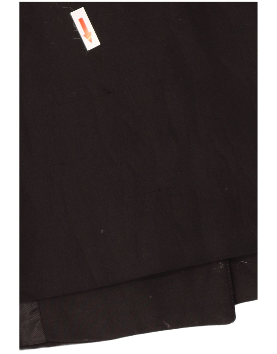 Casaco feminino Zara com peito duplo UK 6 XS preto poliéster