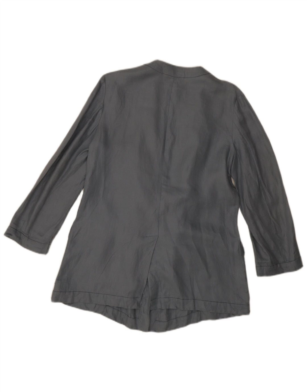 Blazer feminino Emporio Armani IT 42 linho azul médio