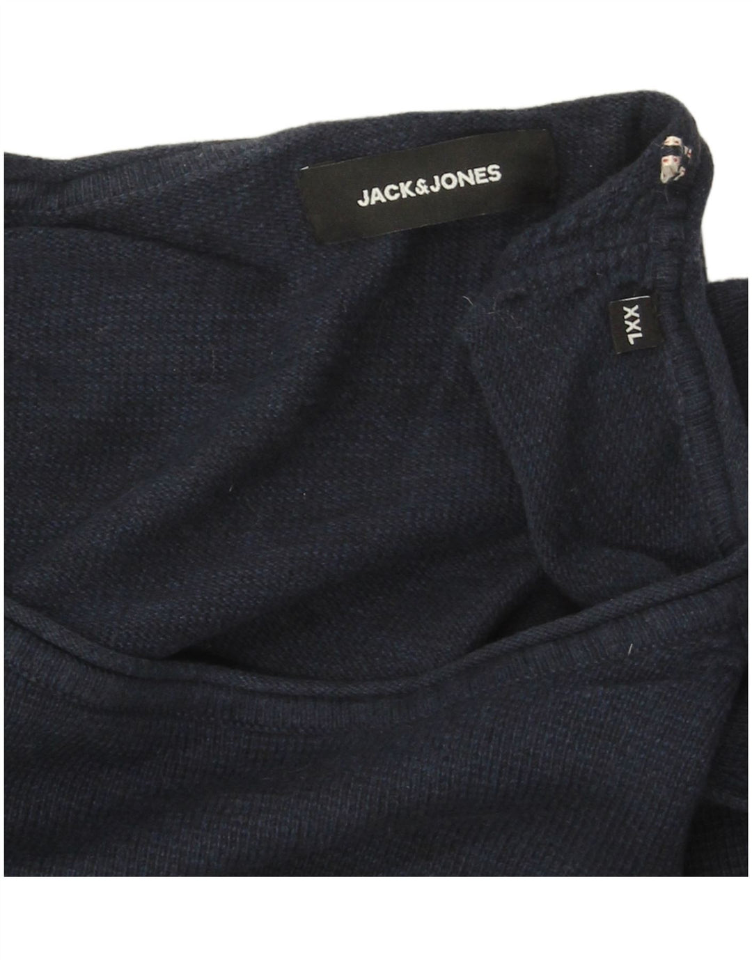Top masculino Jack & Jones de manga comprida 2XL azul marinho