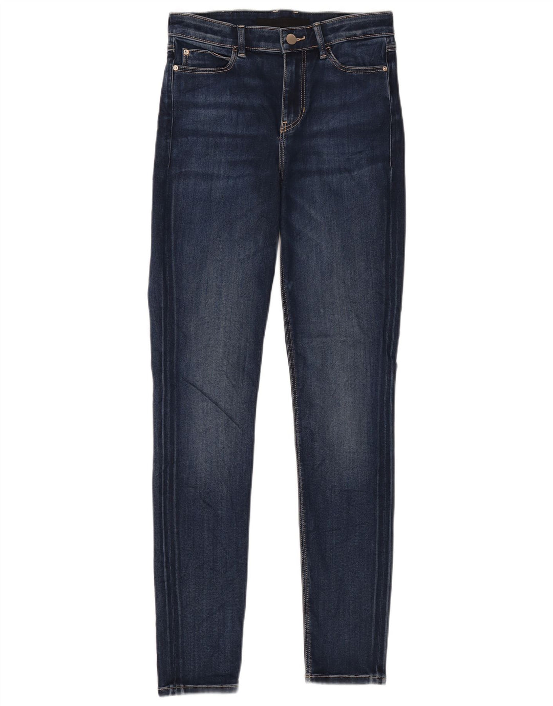 Jeans skinny feminino GUESS W28 L29 algodão azul marinho