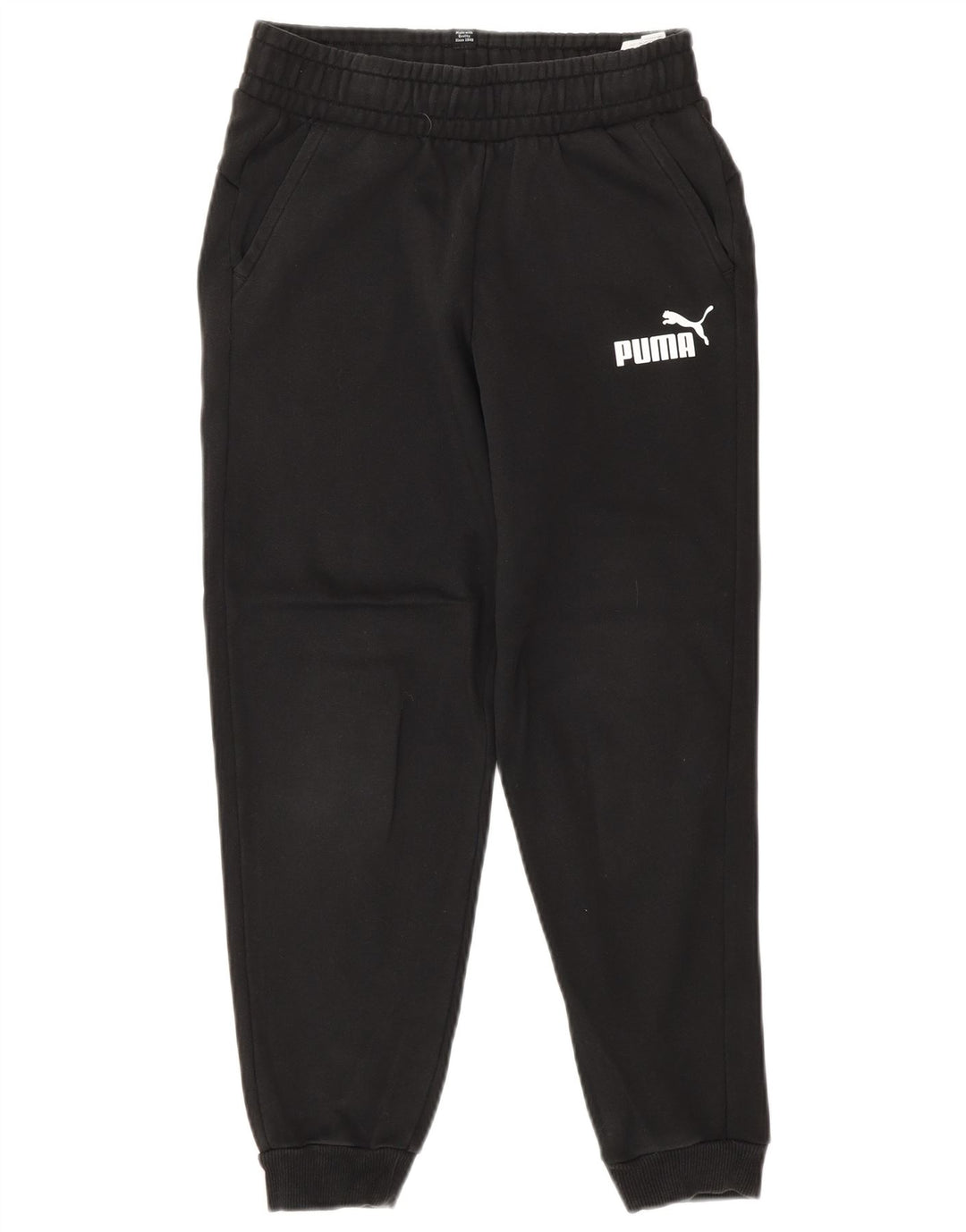 Calça de treino Puma Boys Joggers 11-12 anos algodão preto