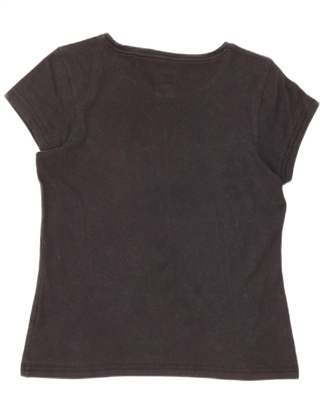 Camiseta Asics Feminina Graphic Top UK 12 Médio Preto